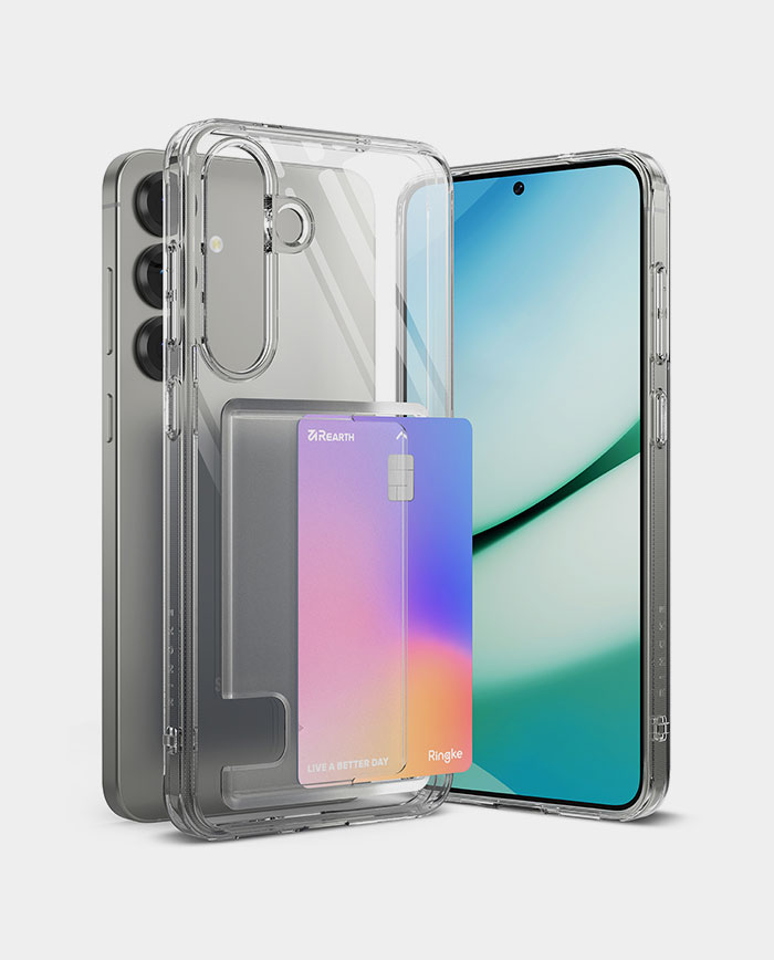 𝗥𝗶𝗻𝗴𝗸𝗲 𝗙𝗨𝗦𝗜𝗢𝗡 𝗖𝗔𝗥𝗗 𝗖𝗮𝘀𝗲 for Samsung Galaxy S25/ S25 Plus/ S25 Ultra