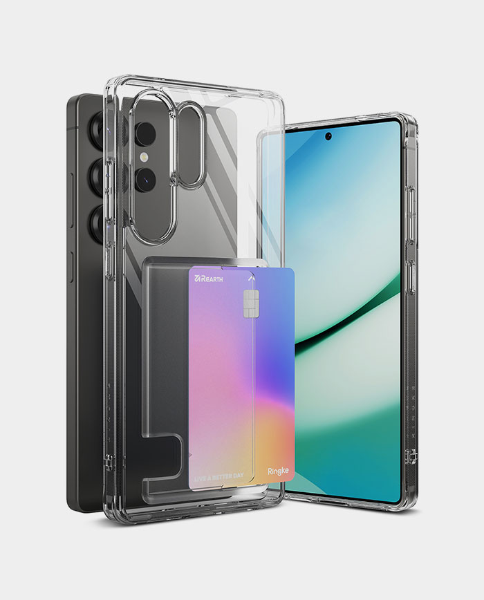 𝗥𝗶𝗻𝗴𝗸𝗲 𝗙𝗨𝗦𝗜𝗢𝗡 𝗖𝗔𝗥𝗗 𝗖𝗮𝘀𝗲 for Samsung Galaxy S25/ S25 Plus/ S25 Ultra